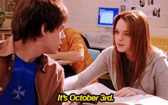 MariaLaura20's tweet image. It's October 3rd and with #MeanGirls the Limit does not exist... 💞😇😈💅💋👸👠👑