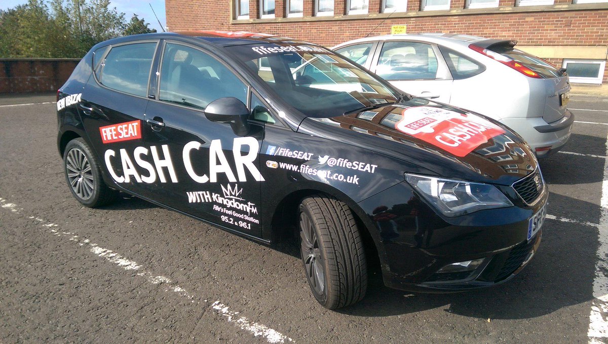 niceguyali's tweet photo. Oh hello, look what's lurking outside the @kingdomfm studio today! #CashCar http://t.co/fW2T5kxcfV