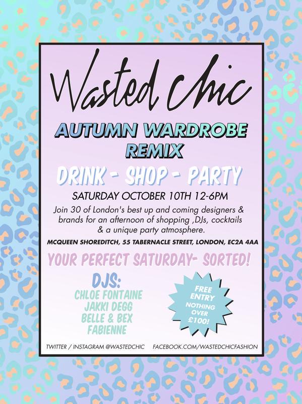 #fbloggers #bbloggers #stylists #lbloggers - Don't miss our Pop Up Event Next Saturday! Free entry &amp; £5 cocktails!