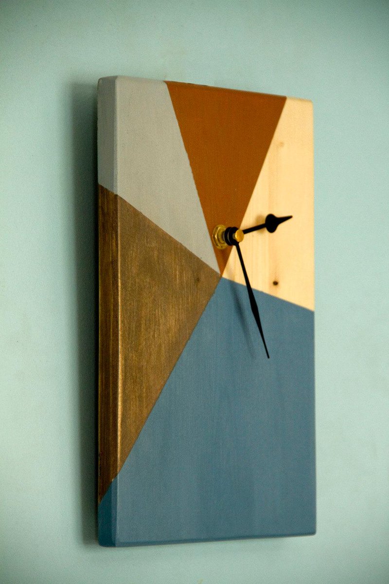 ArtGlamour's tweet image. Kitchen wall clock wooden, mid century decor, office wood cloc… etsy.me/1RAr8D5 #artglamour #GeometricClock