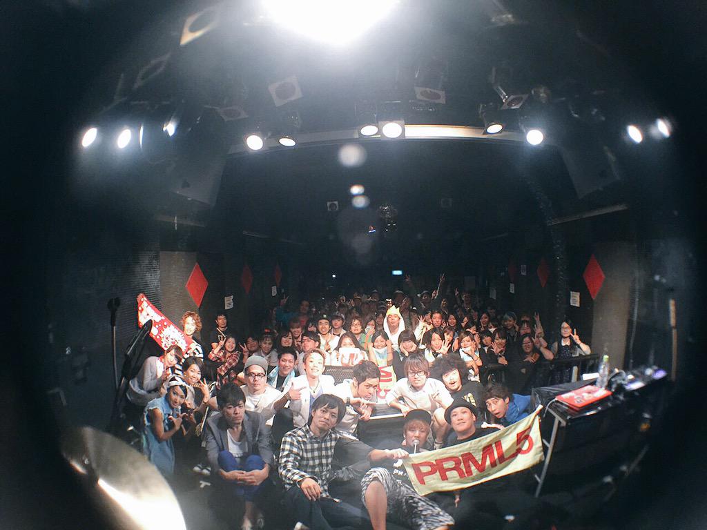 shoheiprml5's tweet photo. とりあえず最高でした‼️
本当にありがとう(T ^ T)みんなからパワーもらったLIVEでした。
#PRML5
#MOVEMENTION http://t.co/unin7BPyo2