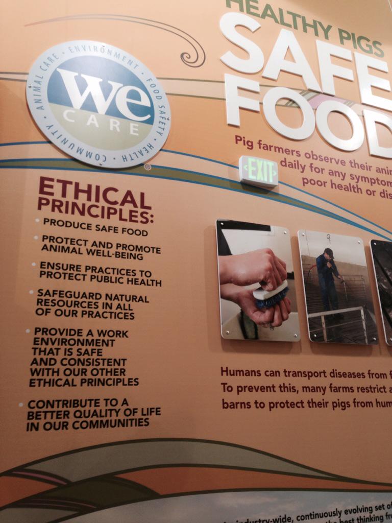 IndianaPork's tweet image. Enjoying our morning with some Indy bloggers at @fairoaksfarms! #wecare #ethicalprinciples