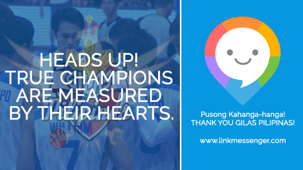 LINKPhilippines's tweet photo. Salamat sa PUSO! #GilasPilipinas wins Silver! Share your thoughts about #Gilas on LINK! #GilasTamangPanahon #PUSO http://t.co/y4Nq2vsCjW