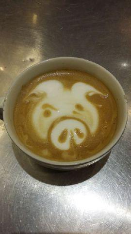 Latte pig