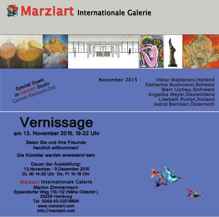 bert3003's tweet image. Hello everybody. Come and visit my exhibition in Hamburg. 13 Nov-9 Dec.
Marziart, Hamburg.