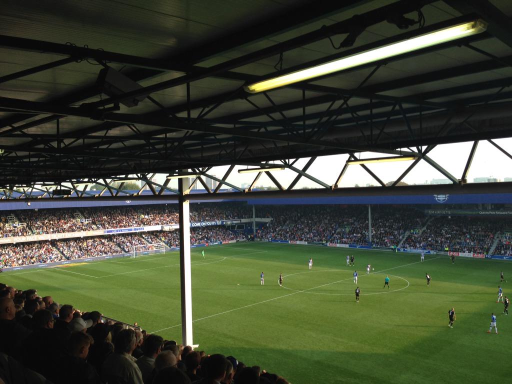 Some lovely rafters for you here at loftus road @PJakeGallagher