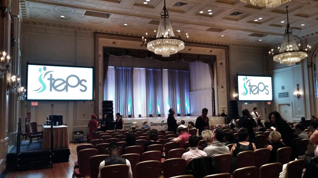 TeacherMomOfTwo's tweet photo. Loving the new venue for the Canada #SalsaCongress this year. The @FairmontRYH is stunning! #csbc2015 http://t.co/HpZ6A4OmR5