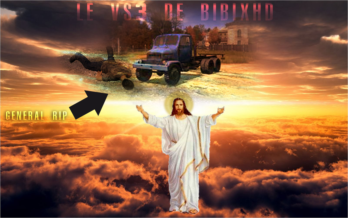 TrollGraphique's tweet image. Le VS3 de @BIBIXHD avec la mort de #General sur le dos, et on remarque aussi un magnifique montage de ma part merci.