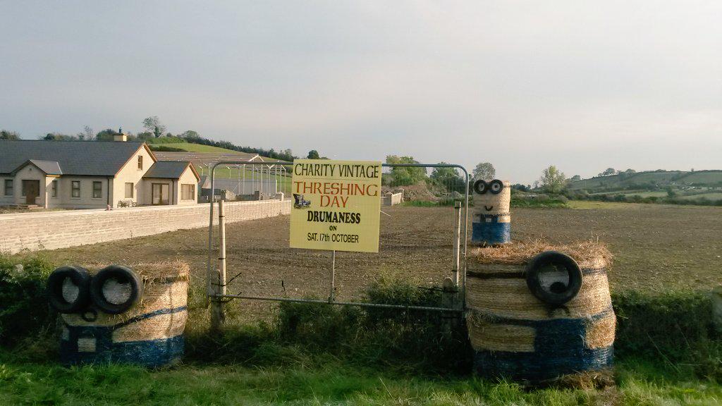 colyt79's tweet photo. @NI_Horizon Minions ready for the off next sat 17th for my vintage tractor working day in aid of childrens hospice http://t.co/DRxgDlgT5Y