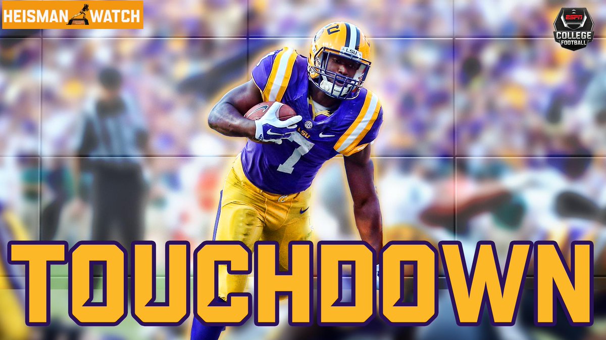 He is GONE! Leonard Fournette scores his 1st TD of the day on an 87-yard run to the house. #LSUvsSC