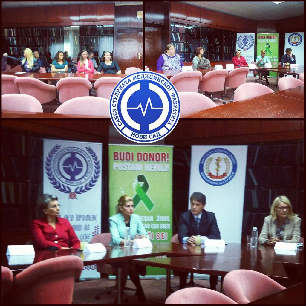 SSMFNS's tweet photo. Okrugli sto na Medicinskom fakultetu uoci Medjunarodnog dana donorstva :) #ssmfns #medicinski http://t.co/sV4mL1MA6K