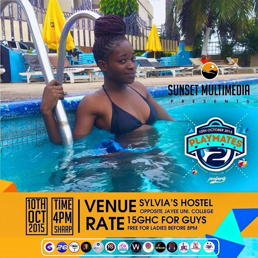 eGotickets's tweet photo. #Today - Playmates 2 Party #Ghana  #Playmates2 https://t.co/5e4kyhAf4X @sunsetmultimed @twentyplusgh http://t.co/jTqCLj3GVk