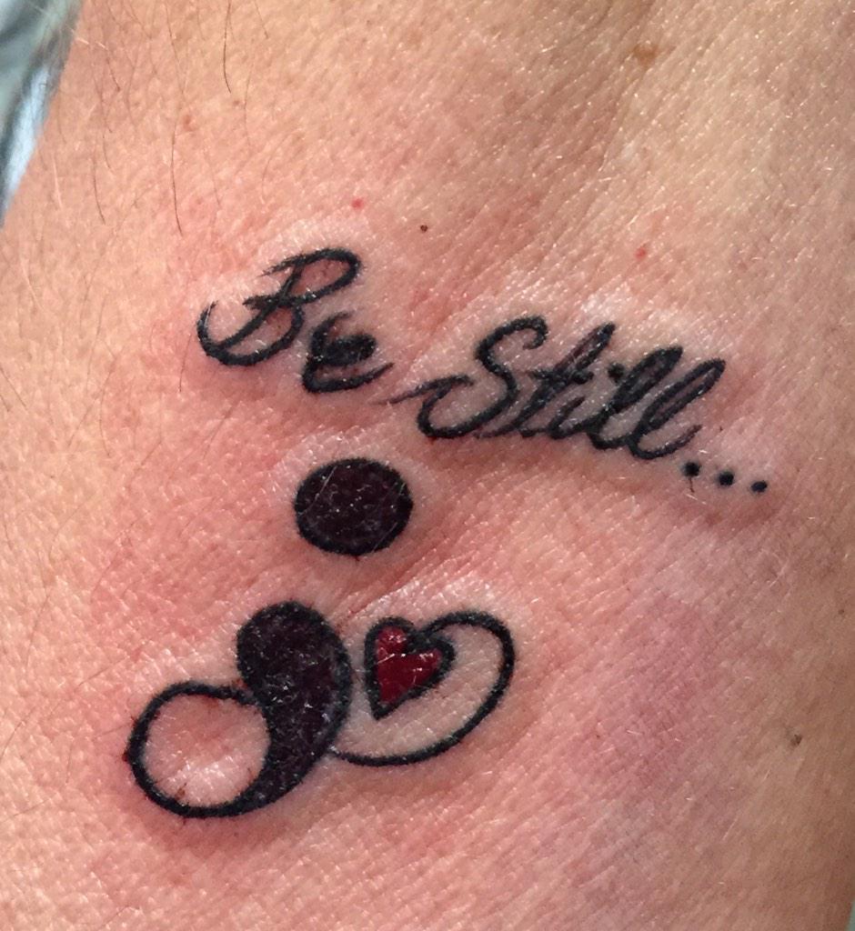 moserareaArb's tweet photo. All tatted up #suicidesucks #askthehardquestion #savealife http://t.co/gYkzHDCnt6
