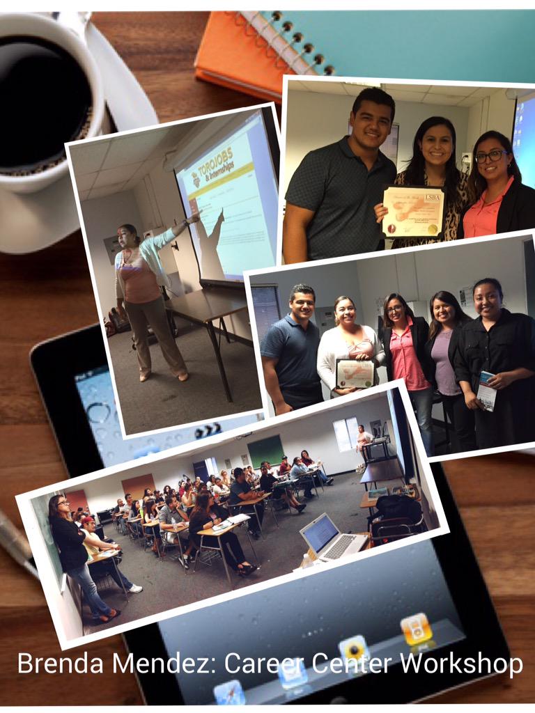 lsbacsudh's tweet photo. We would like to thank Brenda Mendez for the informative career center workshop. #LSBACSUDH #CSUDH http://t.co/qdNgT9H35H