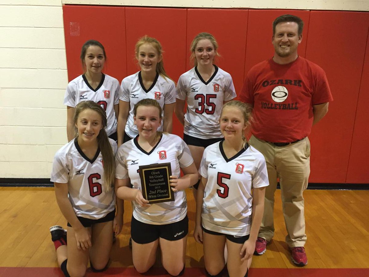 plink314's tweet photo. Congrats to 8B for taking 2nd in the Ozark Invitational White Pool! @TerryJamieson1 @OzarkTigers @OzarkJHVball http://t.co/ygVV7wtV6h