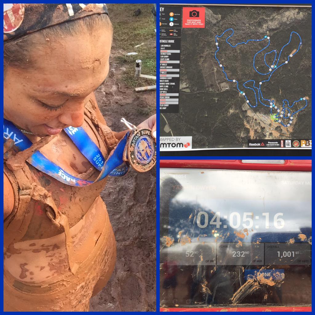 Just another weekend off...AROO! #G496OneStepCloser #SpartanSuper #Atlanta