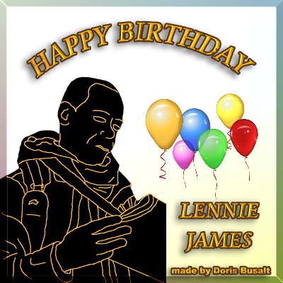 As it\s already Oct. 11th over here, TWD Scavengers Germany are wishing a happy birthday to Lennie James. 