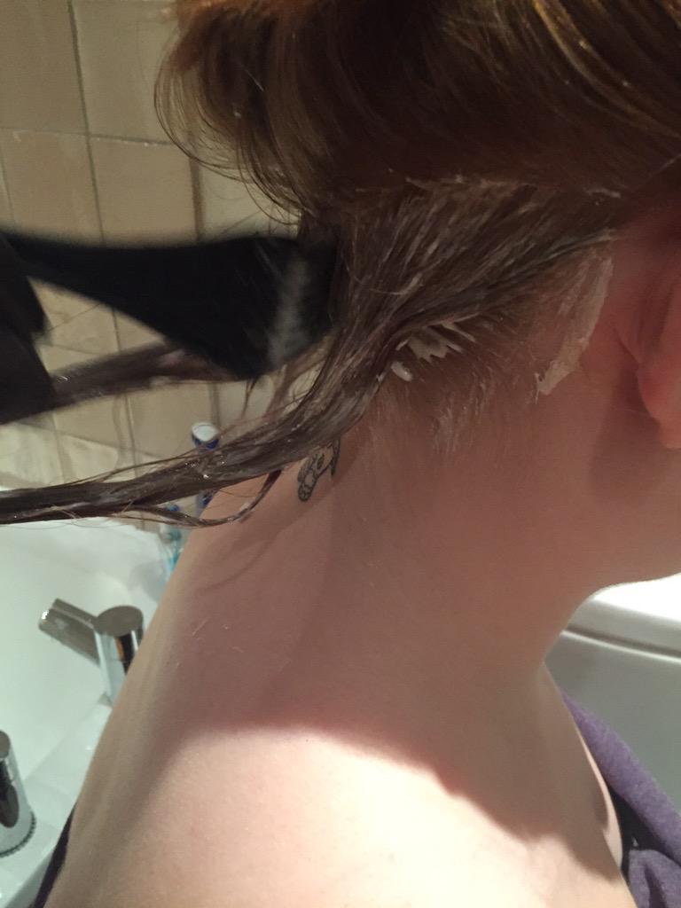 Antetori's tweet photo. Not the only time @Katy_Hart_ has had white stuff in her hair. Right @lukemorris211 !? #runefest2015 http://t.co/t2ivUmP5ca