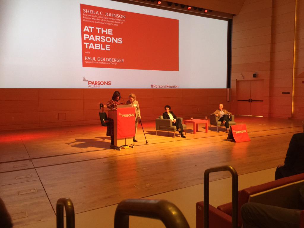 marsheaf's tweet photo. #YouNeverLeaveParsons #ParsonsReunion @KayUngerNewYork @SJ_Collection #Merium, 90 years young http://t.co/hyFyPok4NH