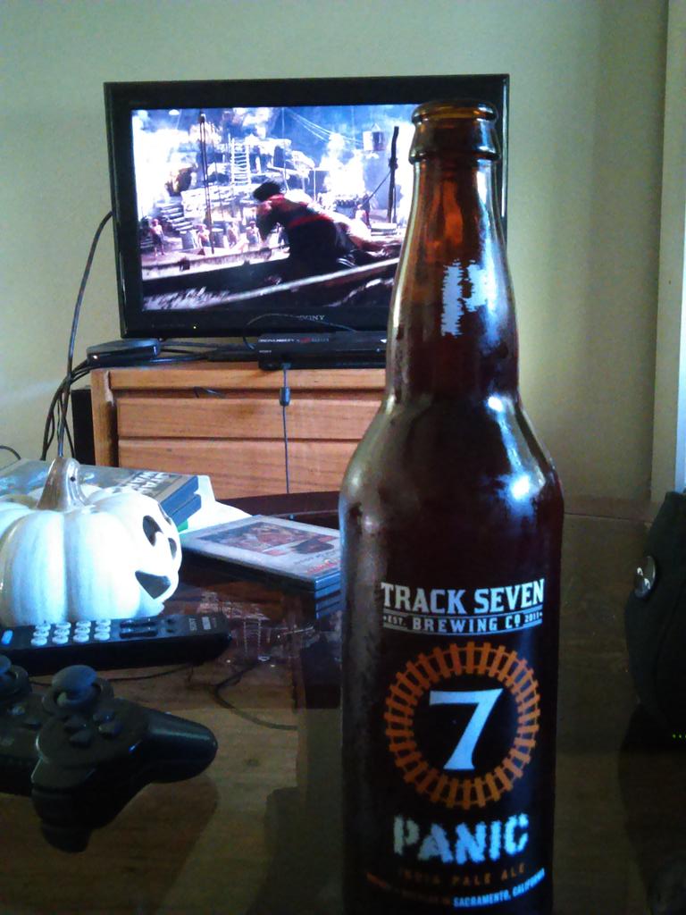 jblackoutl's tweet photo. A little #templeofdoom and #panic thanks @Track7Brewing for coming up for #Chicobeerweek always a pleasure. http://t.co/WrhEhOTq7e