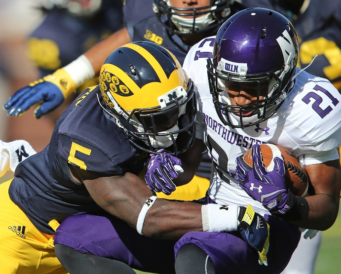 espn's tweet photo. Michigan's last 3 games:

Wolverines 97
Non-Wolverines 0

First FBS team in 20 years to pitch 3 straight shutouts. http://t.co/O684LQvwEj