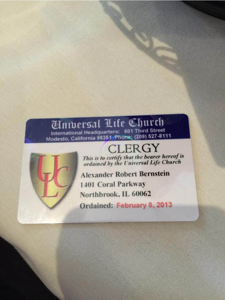 JacobRouse's tweet photo. I just learned that @BernsteinBears is ordained! This is amazing (cc: @laumana @hjae) http://t.co/JyGIBCveuq