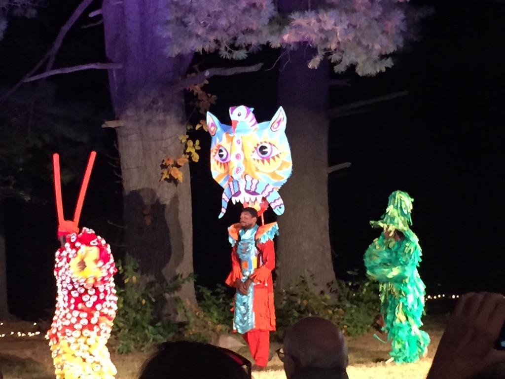 KNewmanScott's tweet photo. Now this is #ArtInspiredbyPlace #NightFall2015 http://t.co/FJ7P6vZSCq