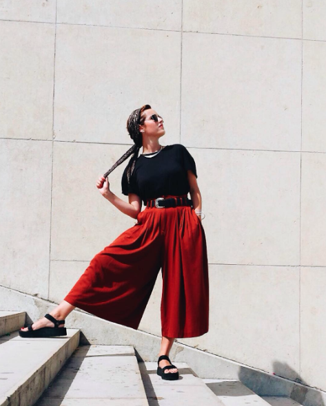 Teva's tweet photo. A little wide-leg Flatform love. #TevaUpgrade https://t.co/LYPONsqRrq http://t.co/kJV49nAAWF