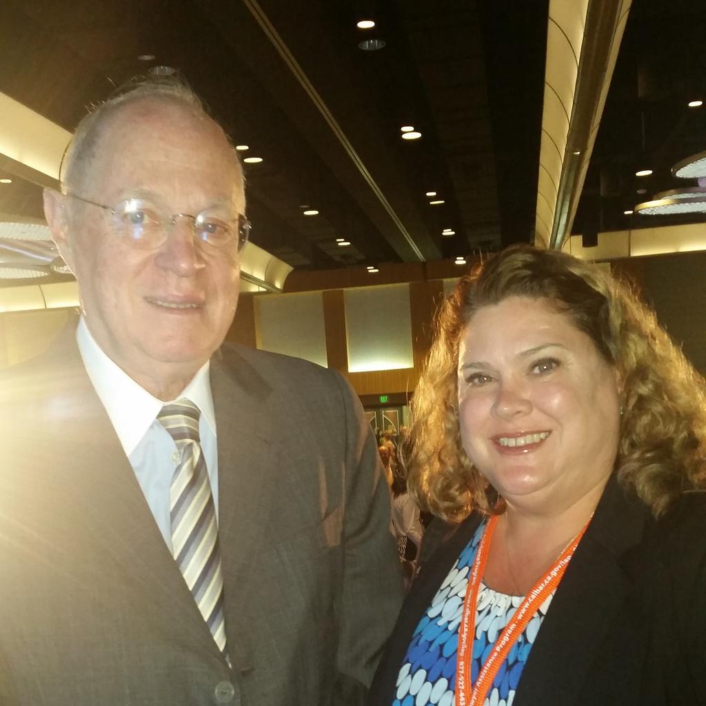 jcleesattle's tweet photo. Justice Anthony Kennedy at #AM2015 @calbarsections #CAStateBar. Love me some #scotus #swingvote http://t.co/9CLKwO9vyF