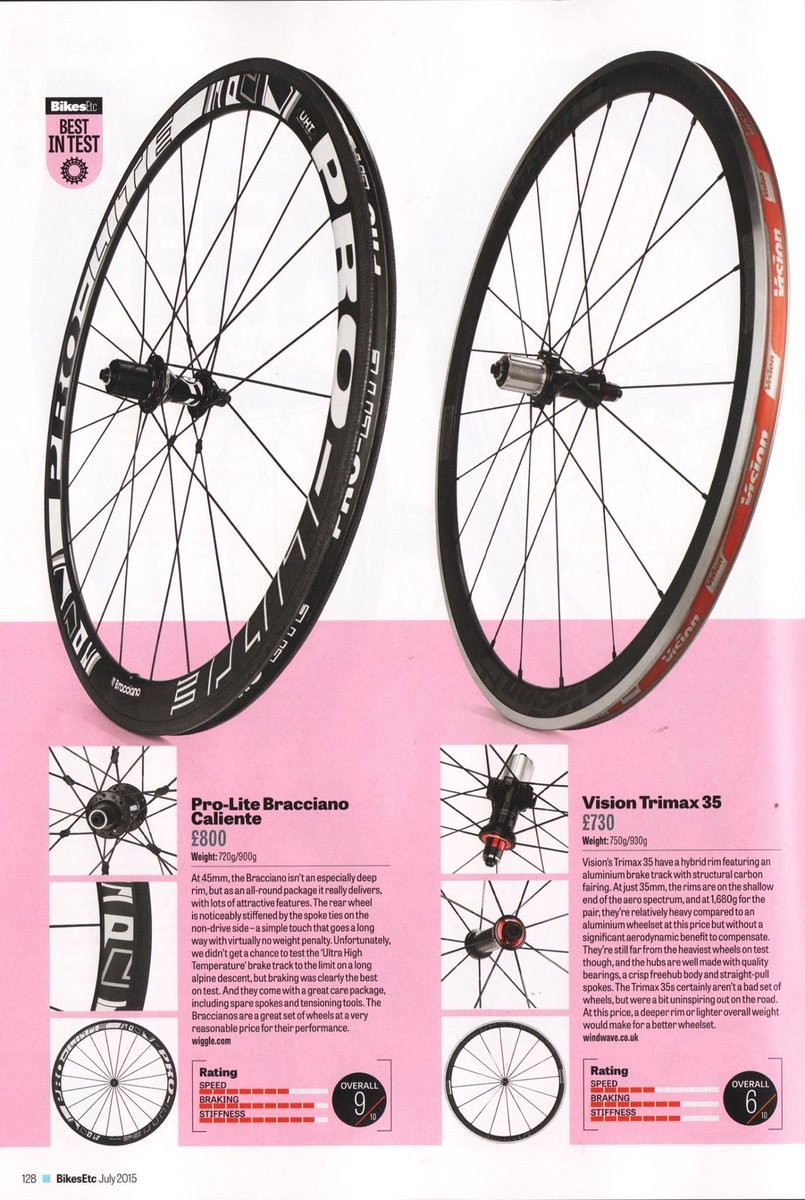prolitecycles's tweet photo. in stock at @wigglejapan @wigglebikeshop  Bracciano C45 , Best in Test!
#gotwheels http://t.co/CoWzVAggKU