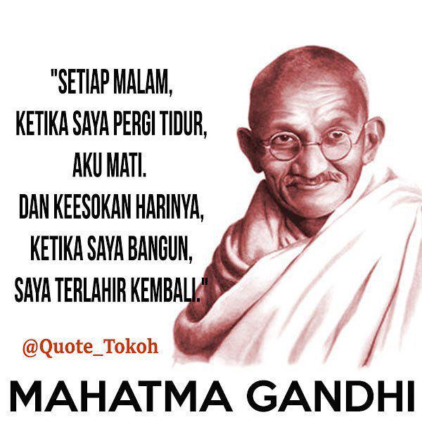 Mahatma Gandhi Quotes Melayu - Daily Quotes