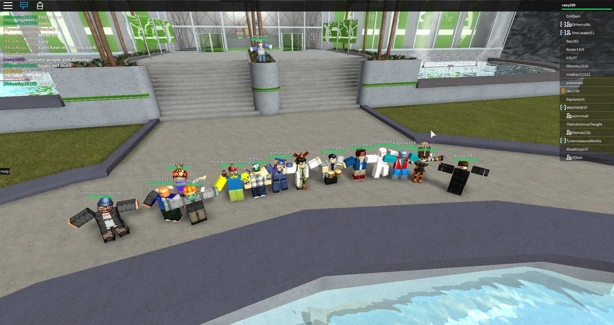 RLaboratories's tweet photo. Some @ROBLOX screenshots of the #RLScienceFair today! http://t.co/zgwMnPOpyX