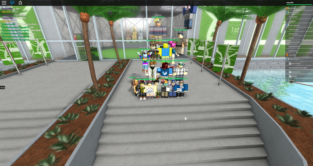 RLaboratories's tweet photo. Some @ROBLOX screenshots of the #RLScienceFair today! http://t.co/zgwMnPOpyX