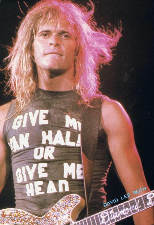 The man, the myth, the legend, happy birthday to the greatest showman in the world, Diamond David Lee Roth! 