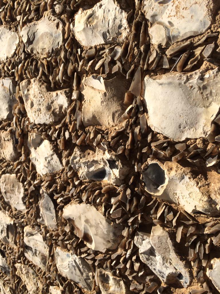 What a skill, knapped flint.