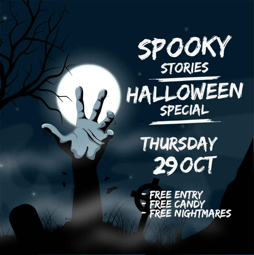 RocketClockSS's tweet image. Registrations now open for our #Halloween #storytelling special! Thur 29 Oct @HorseBazaarMelb ow.ly/Tg6m3