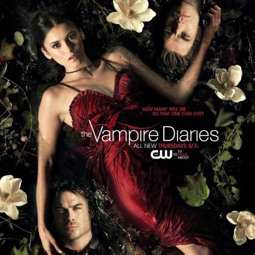Perezjbff's tweet photo. the new TVD season 7 promo posters still picture Blake as Elena...plot twist coming? will she rejoin eventually? http://t.co/ZRFDnMubEE