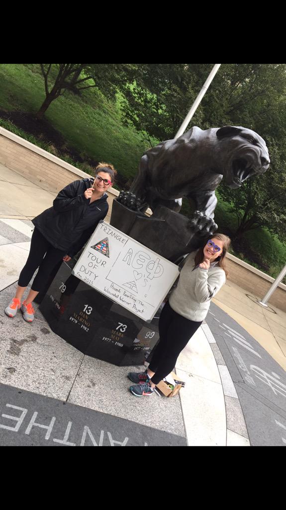 TrianglePitt's tweet photo. If you want to vote for @aephi_pitt for our Wounded Warrior social media competition, retweet this picture! http://t.co/qxkSQ8xNL9