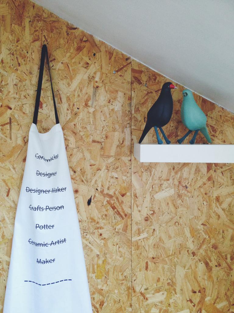 maywildstudio's tweet photo. #GIVEAWAY of our #SystemsofProduction UKMade Apron.Just RT &amp; follow us for a chance to win. #ceramics #art #design http://t.co/EzZjGzX4Ri