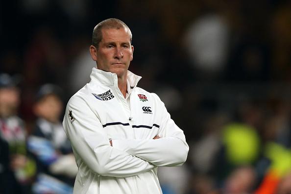 BBCSport's tweet photo. #ENG are The FIRST host nation EVER to go out in the #RWC pool stages

http://t.co/faW1RFUm7w #ENGvAUS #RWC http://t.co/7ydgw8rxan