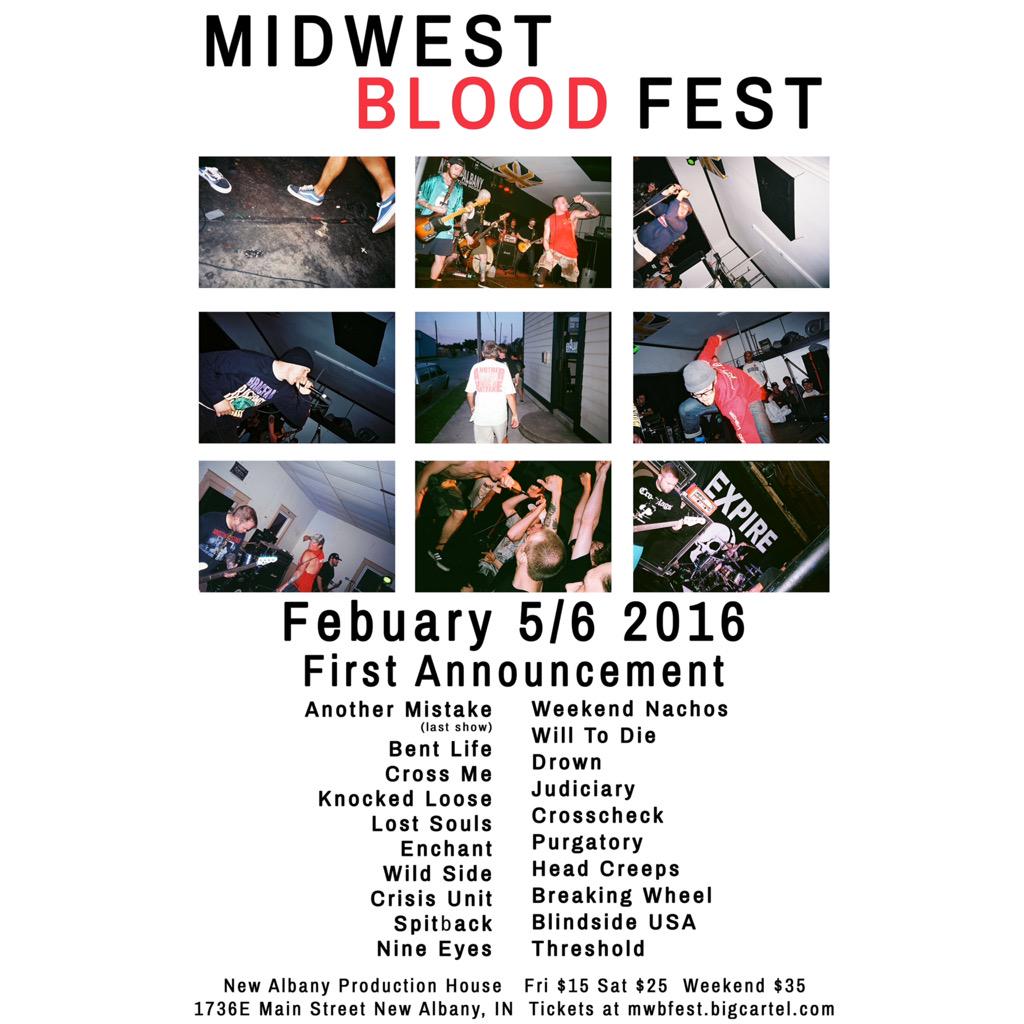 Ldb Fest On Twitter Midwest Blood Fest 2016 First Announcement