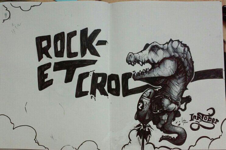 #flophouse #inktober
#rocketcrocodile