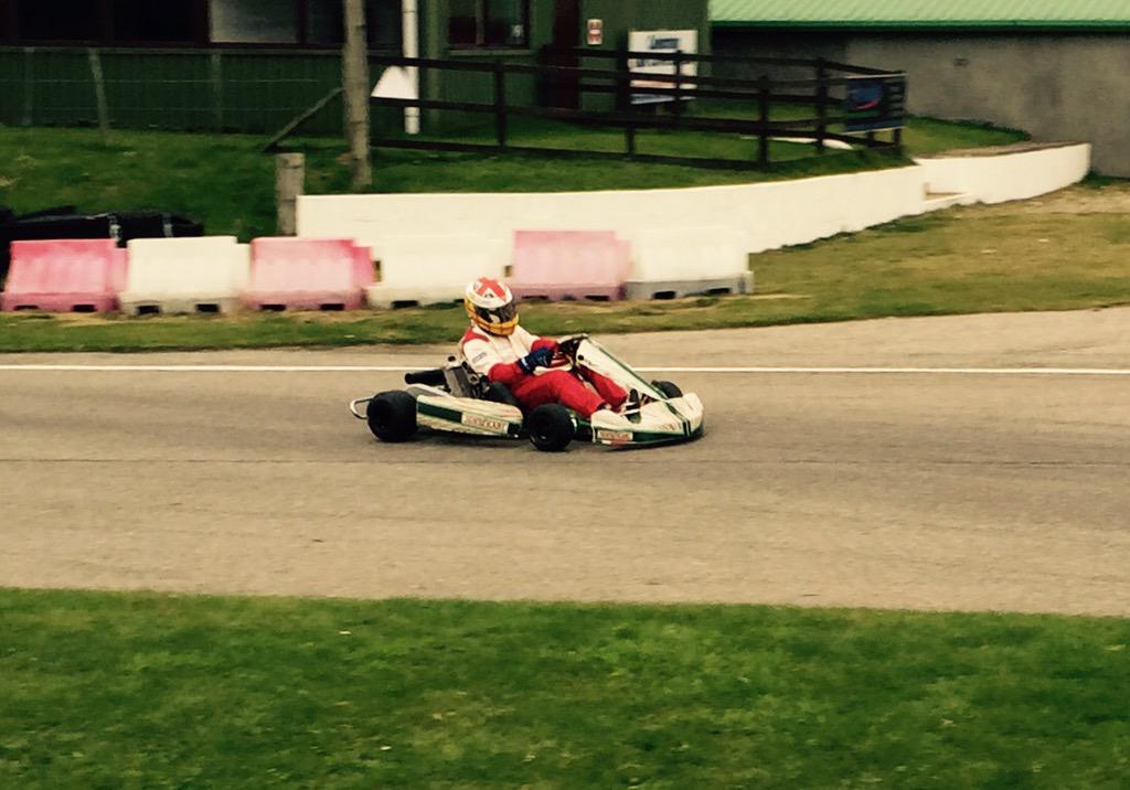 newshamracing's tweet photo. First test for Callum today at my old stomping ground Golspie #NSKC http://t.co/jQnA6vm18Y