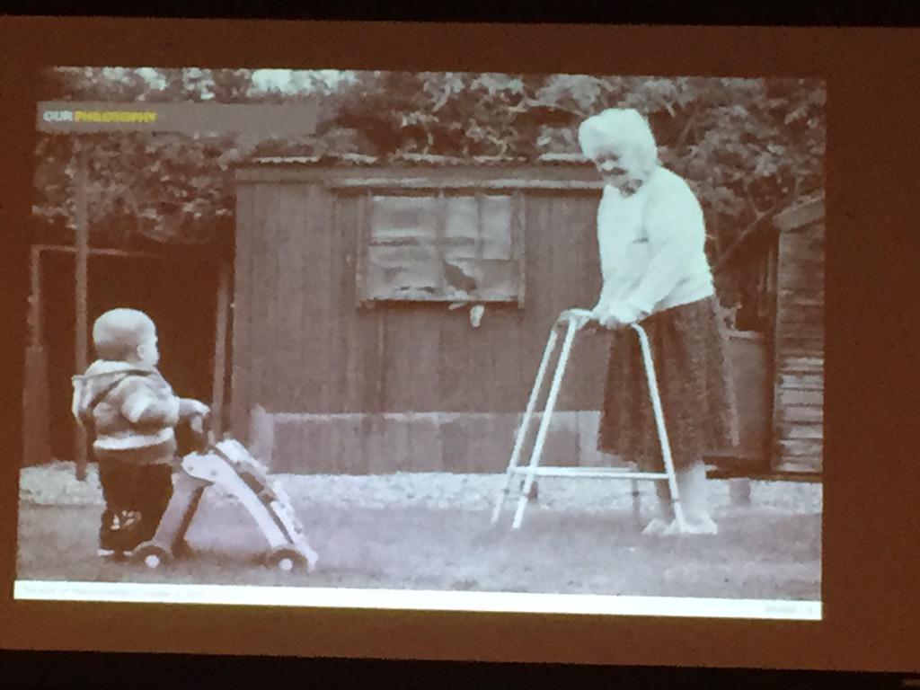 RuralLibAssoc's tweet photo. Stroller to stroller thinking. - Zachary Benedict #ARSL2015 http://t.co/2KN2mPATdJ