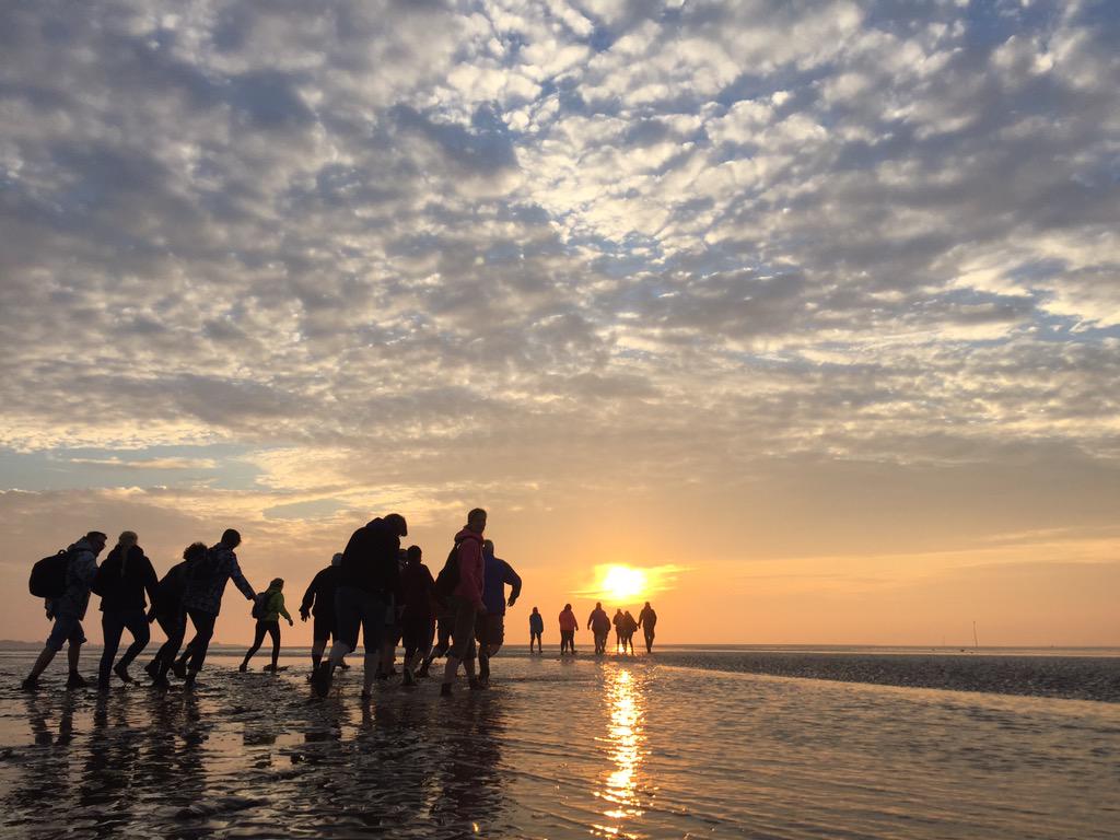 DGRecreatie's tweet photo. Zulke mooie wolken tijdens de #avondwadlooptocht uit #DenOever #Heerlijk @helgavanleur kan ook wel eens mee ;) http://t.co/tUqH4aYp15