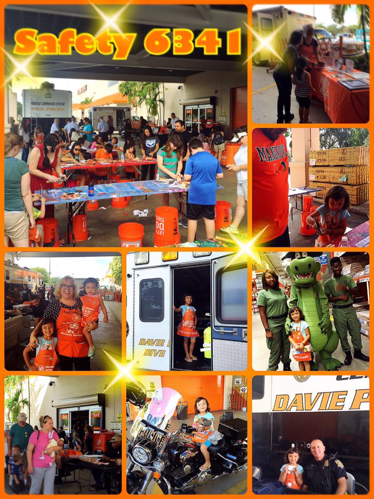 THD6341's tweet photo. Home Depot Family supporting Safety event! http://t.co/5ORXbmdFB7