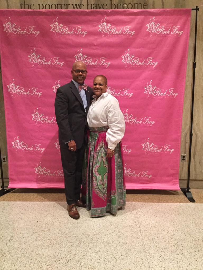 PinkFrogHelps's tweet photo. Co-founders #RobertBolton #TammyBolton at 4th Annual #PinkFrogAffair #PinkFrogHelps #EndBreastCancer 🎀 http://t.co/4xo0N32QrD