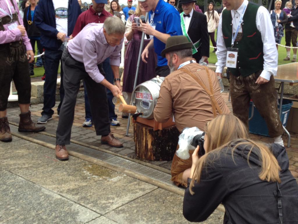 TriOktoberfest's tweet photo. Triangle Oktoberfest is officially underway! #trifest2015 http://t.co/wNUXlYxJr4