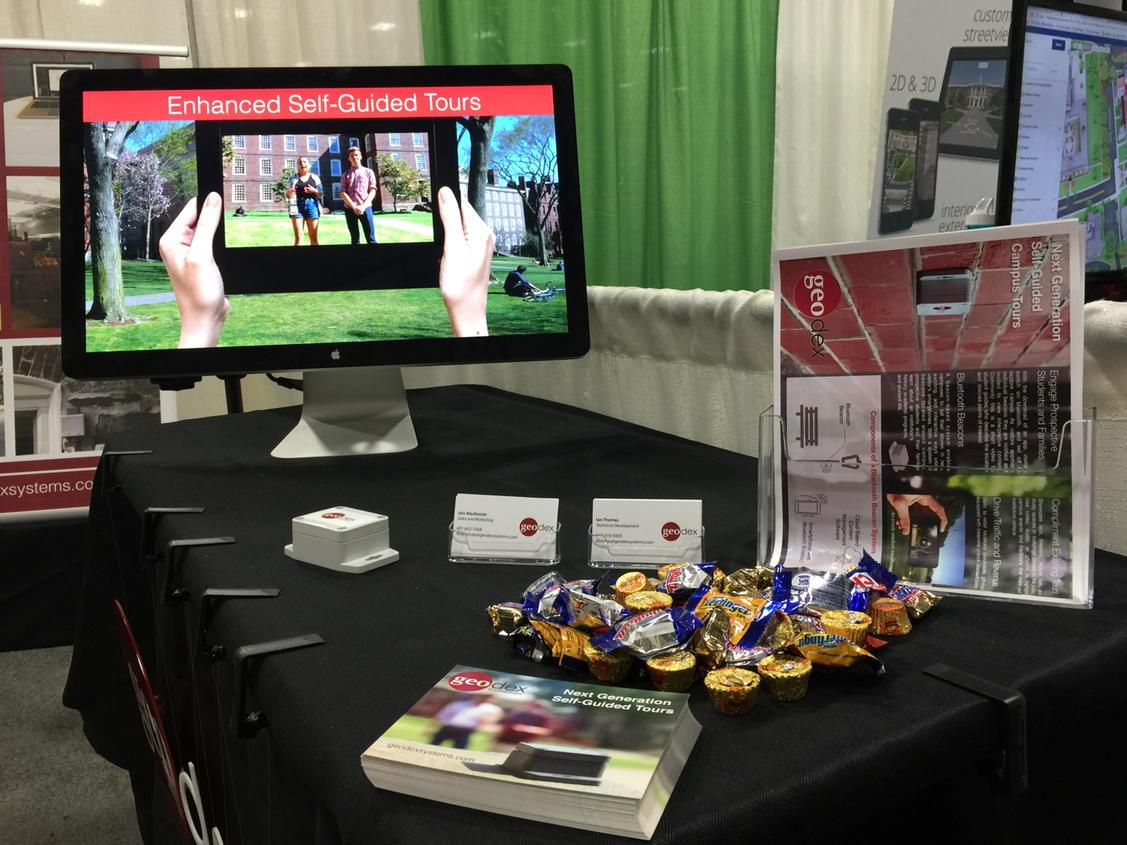 GeodexSystems's tweet photo. Day 3, Geodex now serves candy and beautiful photographs. #NACAC15 http://t.co/Ucq1rjIC2N