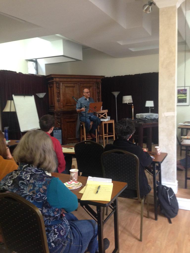 lighthousewrite's tweet photo. "We know that no one ever wrote anything original--except maybe that one guy." Ben Marcus #IWS15 http://t.co/piZ6DcTNSe